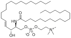 CAS 登录号：58909-84-5， N-硬脂酰-D-鞘磷脂