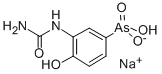 CAS 登录号:5892-48-8, (3-乙酰氨基-4-羟基苯基)砷酸氢钠