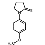 CAS 登录号：58973-30-1， 1-(4-甲氧基苯基)-2-吡咯烷硫酮