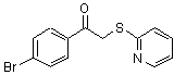CAS#: 5898-19-1, 1-(4-Bromophenyl)-2-(2-Pyridinylsulfanyl)Ethanone