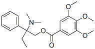 CAS 登录号：58997-88-9， 2-(二甲基氨基)-2-苯基丁基 (-)-3,4,5-三甲氧基苯甲酸酯