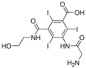 CAS 登录号：59017-39-9， 3-[(氨基乙酰基)氨基]-5-[[(2-羟基乙基)氨基]羰基]-2,4,6-三碘苯甲酸