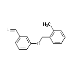 CAS#: 590350-87-1, 3-[(2-Methylbenzyl)Oxy]Benzaldehyde