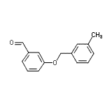 CAS#: 590354-44-2, 3-[(3-Methylbenzyl)Oxy]Benzaldehyde
