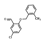 CAS#: 590360-24-0, 5-Chloro-2-[(2-Methylbenzyl)Oxy]Benzaldehyde