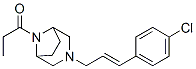 CAS 登录号：59038-08-3， 3-[3-(4-氯苯基)烯丙基]-8-丙酰基-3,8-二氮杂双环[3.2.1]辛烷