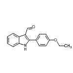 CAS#: 590390-81-1, 2-(4-Ethoxyphenyl)-1H-Indole-3-Carbaldehyde