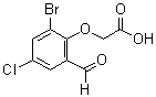 CAS#: 590395-61-2, (2-Bromo-4-Chloro-6-Formylphenoxy)Acetic Acid