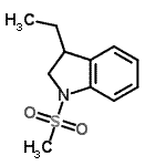 CAS#: 591219-80-6, 3-Ethyl-1-(Methylsulfonyl)Indoline