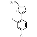 CAS#: 591224-05-4, 5-(4-Chloro-2-Fluorophenyl)-2-Furaldehyde