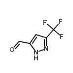 CAS 登录号：591234-14-9， 3-(三氟甲基)-1H-吡唑-5-甲醛