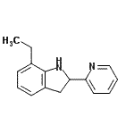 CAS#: 591767-34-9, 7-Ethyl-2-(2-Pyridinyl)Indoline