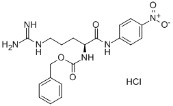 CAS 登录号：59188-53-3， 苄氧羰基-精氨酰对硝基苯胺盐酸盐