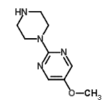 CAS 登录号：59215-39-3， 5-甲氧基-2-(1-哌嗪基)嘧啶
