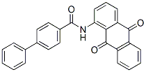 CAS#: 5924-63-0, N-(9,10-Dihydro-9,10-Dioxo-1-Anthryl)[1,1'-Biphenyl]-4-Carboxamide