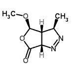 CAS#: 592524-36-2, (3R,3aR,4R,6aS)-4-Methoxy-3-Methyl-3,3A,4,6A-Tetrahydro-6H-Furo[3,4-c]Pyrazol-6-One
