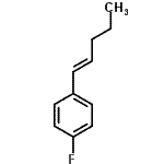 CAS 登录号：592527-97-4， 1-氟-4-[(1E)-1-戊烯-1-基]苯