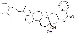 CAS#: 59297-18-6, 5alpha-Stigmastane-3beta,5,6beta-Triol 3-Benzoate