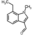CAS#: 593237-10-6, 7-Ethyl-1-Methyl-1H-Indole-3-Carbaldehyde