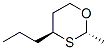 CAS 登录号：59324-17-3， 反式-2-甲基-4-丙基-1,3-氧硫杂环已烷