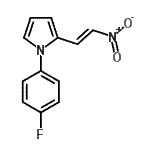 CAS 登录号：593273-65-5， 1-(4-氟苯基)-2-[(E)-2-硝基乙烯基]-1H-吡咯