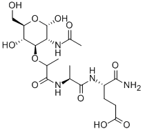 CAS 登录号：59331-38-3， 乙酰基-胞壁酰-丙氨酰-谷氨酰胺