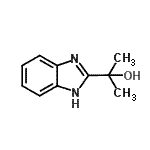 CAS 登录号：59336-52-6， 2-(1H-苯并咪唑-2-基)-2-丙醇