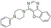 CAS#: 5935-34-2, 4-(4-Phenyl-1-piperazinyl)benzofurano[2,3-e]pyrimidine