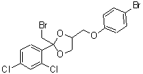 CAS#: 59363-05-2, (Z)-2-(Bromomethyl)-4-(4-Bromophenoxymethyl)-2-(2,4-Dichlorophenyl)-1,3-Dioxolane