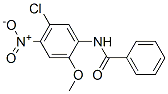 CAS 登录号：59385-63-6， N-(5-氯-2-甲氧基-4-硝基苯基)-苯甲酰胺