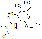 CAS#: 59465-75-7, Propyl 2-Deoxy-2-(3-Methyl-3-Nitrosoureido)-alpha-D-Glucopyranoside
