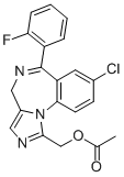 CAS#: 59468-89-2, 1-Acetoxymethyl-8-Chloro-6-(2-Fluorophenyl)-4H-Imidazo[1,5-a][1,4]Benzodiazepine