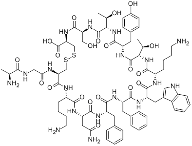 CAS 登录号：59481-27-5， 11-酪氨酰-生长抑素