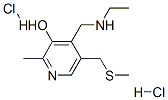 CAS#: 59496-23-0, 4-[(Ethylamino)Methyl]-2-Methyl-5-[(Methylthio)Methyl]Pyridin-3-Ol Dihydrochloride