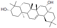 CAS 登录号：595-17-5， (3b,16b)-齐墩果-12-烯-3,16-二醇