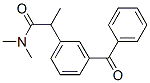 CAS 登录号：59512-21-9， 2-(3-苯甲酰基苯基)-N,N-二甲基丙酰胺