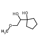 CAS#: 59533-72-1, 1-(1-Hydroxy-2-Methoxyethyl)Cyclopentanol