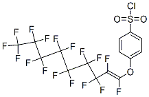 CAS#: 59536-15-1, 4-[(Heptadecafluorononenyl)Oxy]Benzenesulphonyl Chloride