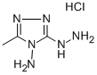 CAS 登录号：59545-76-5， 3-肼基-5-甲基-4H-1,2,4-三唑-4-胺盐酸盐