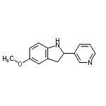 CAS#: 595545-70-3, 5-Methoxy-2-(3-Pyridinyl)Indoline