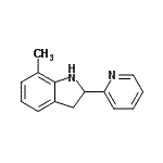 CAS#: 595547-34-5, 7-Methyl-2-(2-Pyridinyl)Indoline