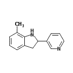 CAS#: 595547-35-6, 7-Methyl-2-(3-Pyridinyl)Indoline