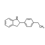 CAS#: 595548-92-8, 2-(4-Ethylphenyl)Indoline