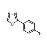 CAS#: 595567-05-8, 2-(4-Fluorophenyl)-1,3,4-Oxadiazole