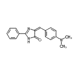 CAS#: 59591-90-1, (5E)-5-[4-(Dimethylamino)Benzylidene]-2-Phenyl-1,5-Dihydro-4H-Imidazol-4-One