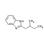 CAS#: 59652-30-1, 2-(2-Methylbutyl)-1H-Benzimidazole