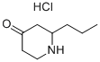 CAS 登录号：59663-72-8， 2-正丙基-哌啶-4-酮盐酸盐
