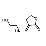 CAS#: 596818-34-7, (3E)-3-{[(2-Hydroxyethyl)Amino]Methylene}Dihydro-2(3H)-Furanone