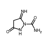 CAS#: 59682-61-0, 5-Imino-3-Oxo-1-Pyrazolidinecarboxamide
