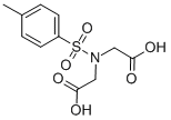CAS 登录号：59724-85-5， [(羧甲基)[(4-甲基苯基)磺酰基]氨基]乙酸